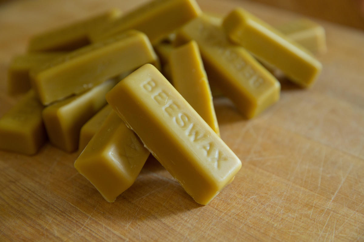 Yellow Beeswax (Cosmetic) Blocks - Stakich