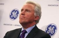 Jeff Immelt, Chairman and CEO of General Electric appears at a news conference announcing the Head Health Initiative along with the National Football League (NFL), in New York March 11, 2013. REUTERS/Mike Segar