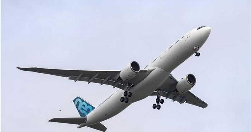 A330-900客機試飛。（圖／空巴提供）
