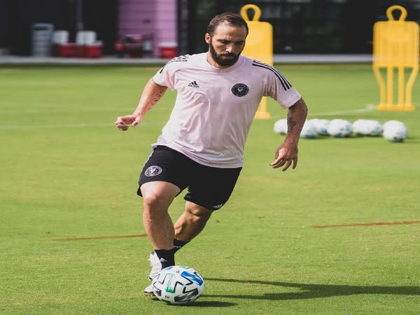 Gonzalo Higuain (Photo/ Inter Miami Twitter)