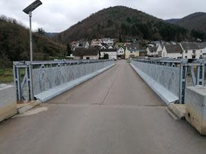 Mabey Bridge in Germany - Image courtesy of THW