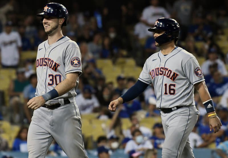 MLB: Houston Astros at Los Angeles Dodgers