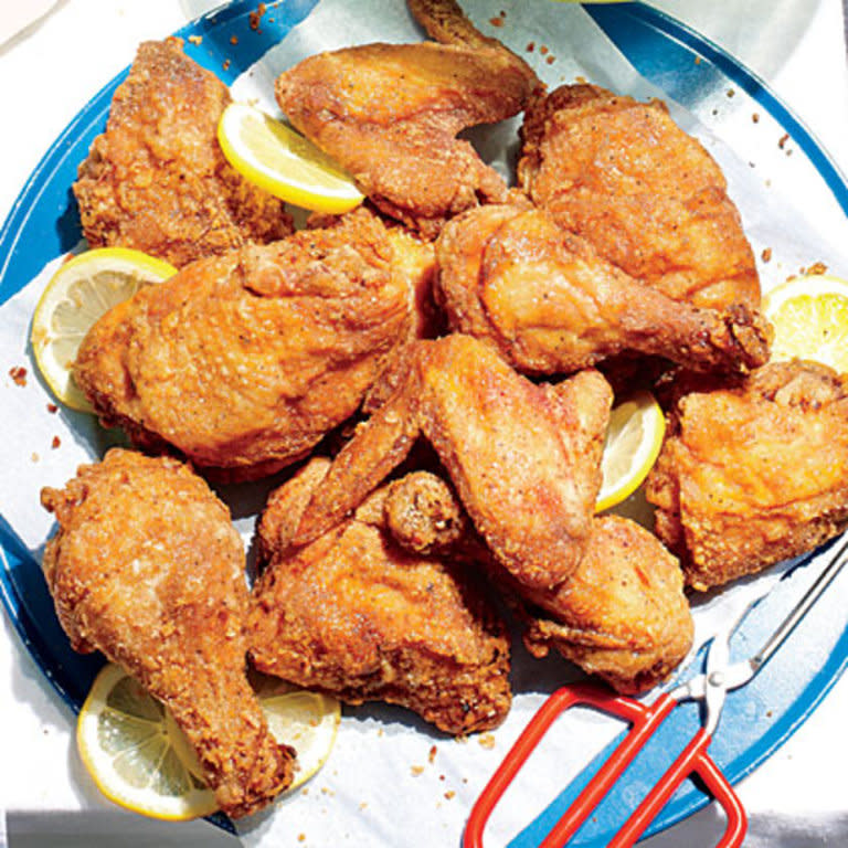 Sweet Tea-Brined Fried Chicken