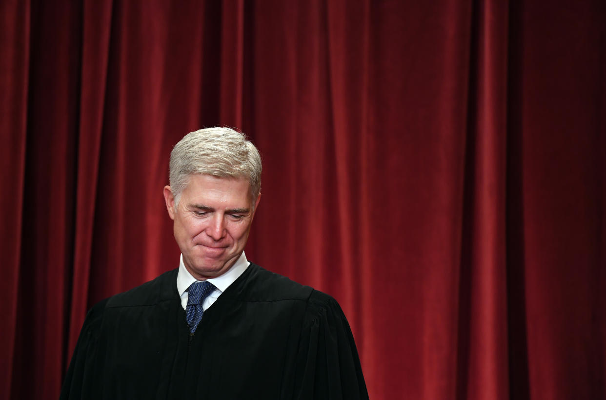 Justice Neil Gorsuch wrote the&nbsp;anti-employee decision for a 5-4 Supreme Court. (Photo: Matt McClain / The Washington Post via Getty Images)