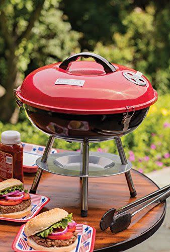 Portable 14-inch Charcoal Grill