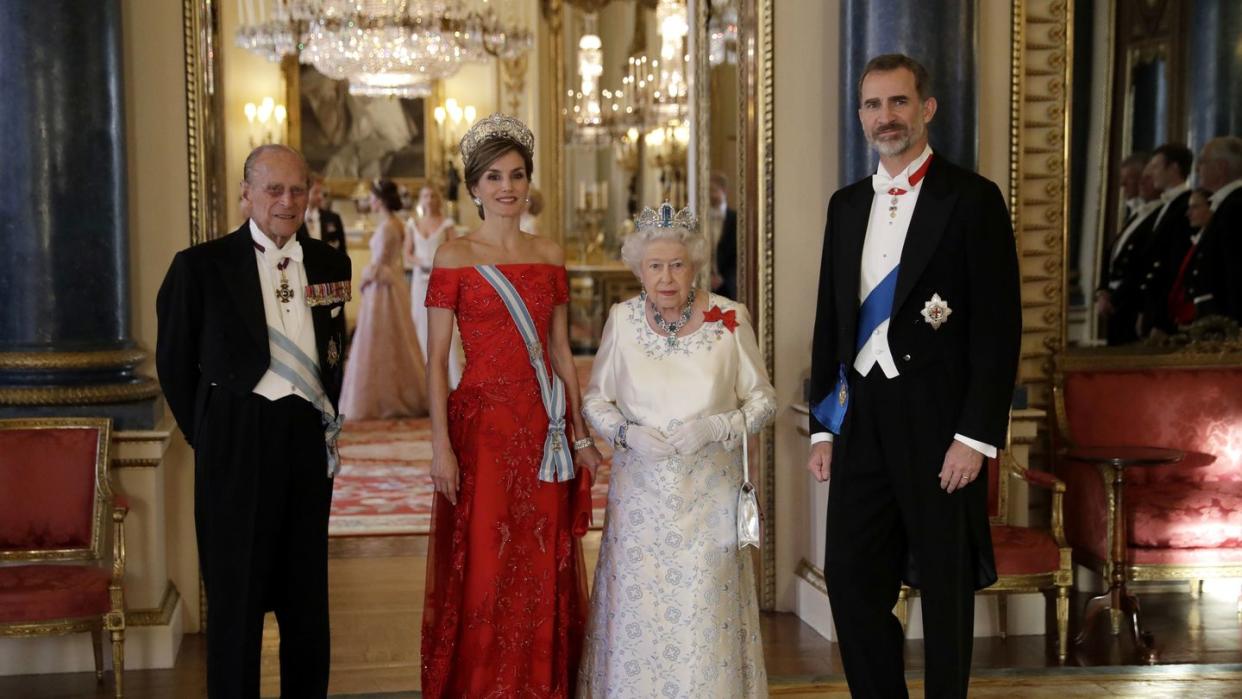 state visit of the king and queen of spain day 1