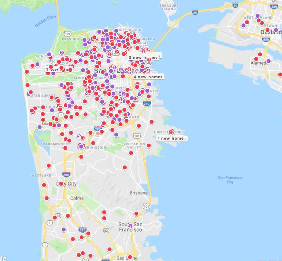 A look at homes listed from more than $1,000,000 on Zillow. (Source: Zillow)