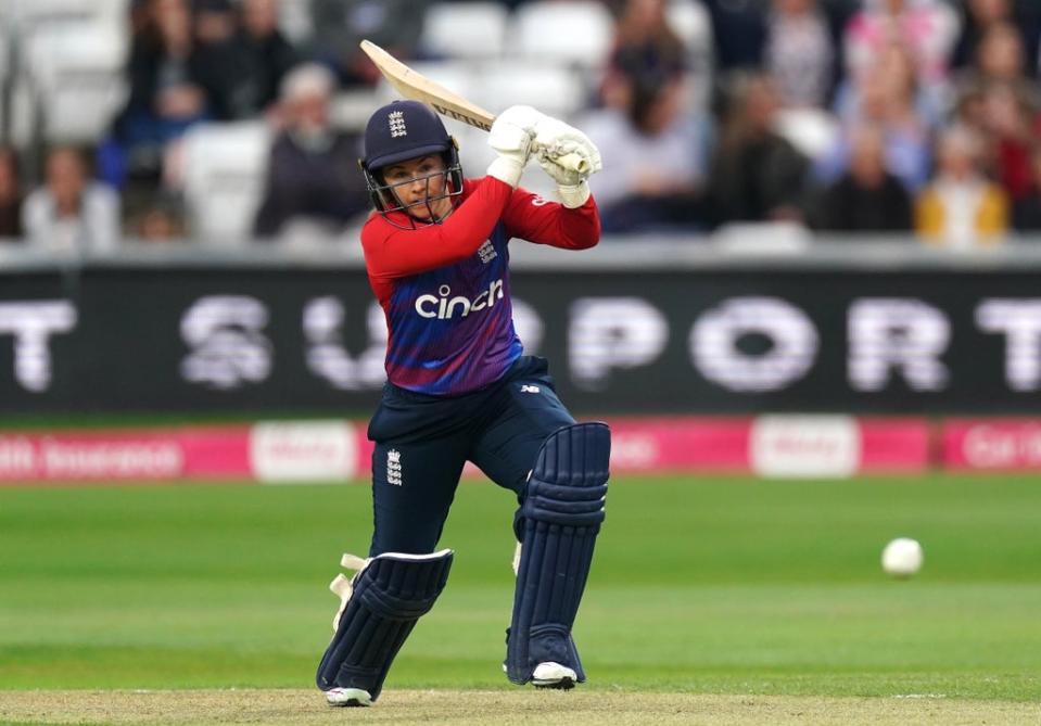 Tammy Beaumont hit 97 for England (Zac Goodwin/PA) (PA Wire)