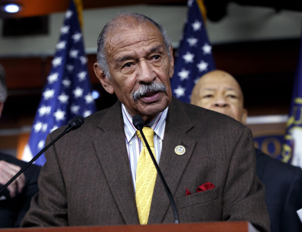 Rep John Conyers Jr. (D-Mich), an advocate of liberal causes for five decades and the longest-serving African-American in the history of Congress, died on Oct. 27, 2019. He was 90.