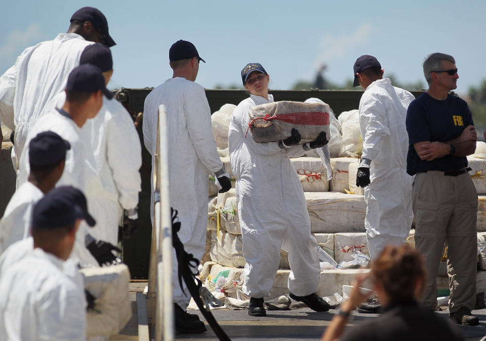 US Coast Guard Seizes 15,000 Pounds Of Cocaine From Semi-Submersible Vessel In The Carbibbean