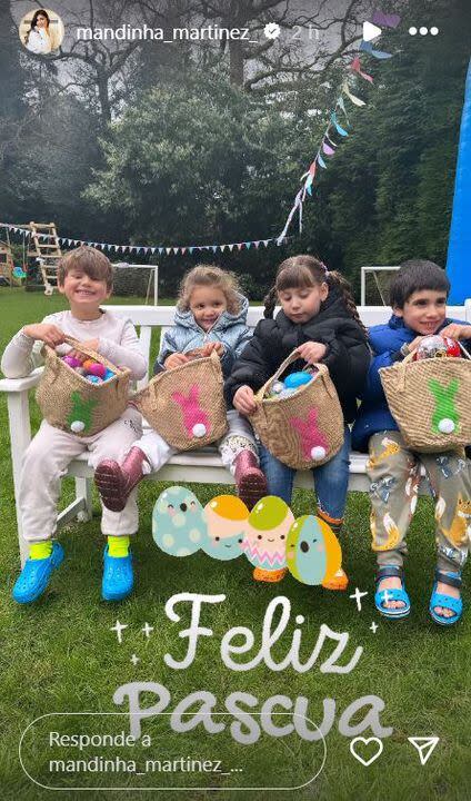 La felicidad de los más pequeños con sus regalos de Pascuas