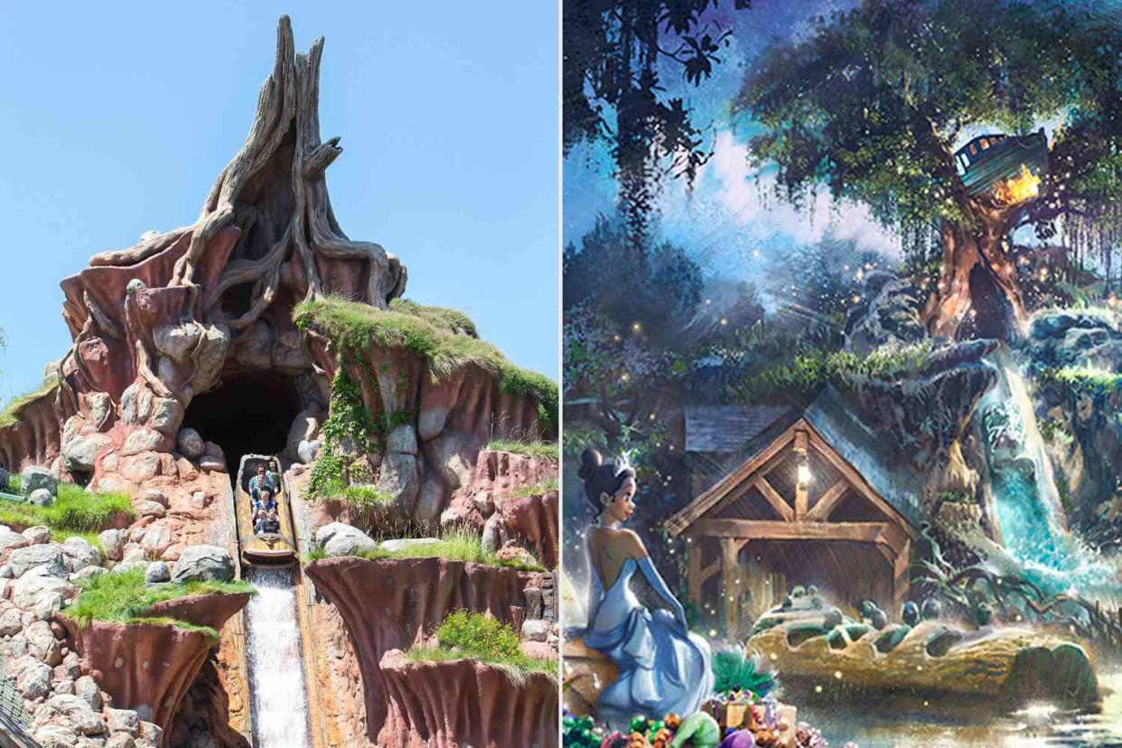 Splash Mountain; Reimagined With Princess and the Frog