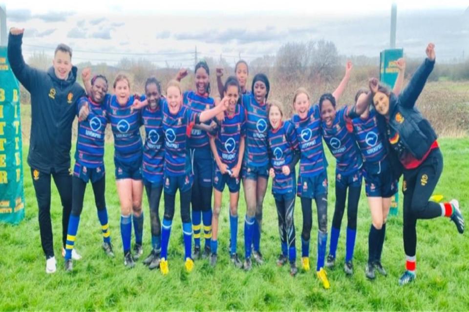 The young girls and their coaches are celebrating St Bede's and St Joseph's shock journey to a Yorkshire final, but can they go all the way in Featherstone? <i>(Image: UGC.)</i>