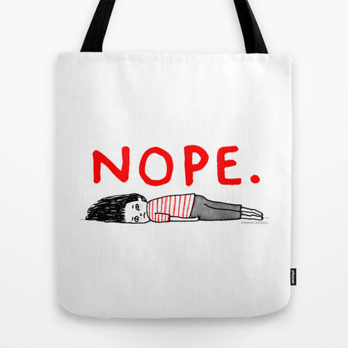 Get the <a href="https://society6.com/product/that-january-feeling_bag#26=197">tote bag</a>.