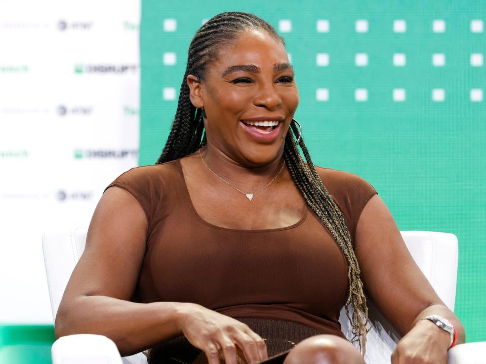 Serena Williams at TechCrunch Disrupt 2022.