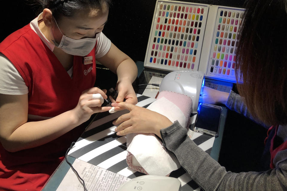 Could robots and artificial intelligence replace manicurists? Photo: VCG/Getty Images