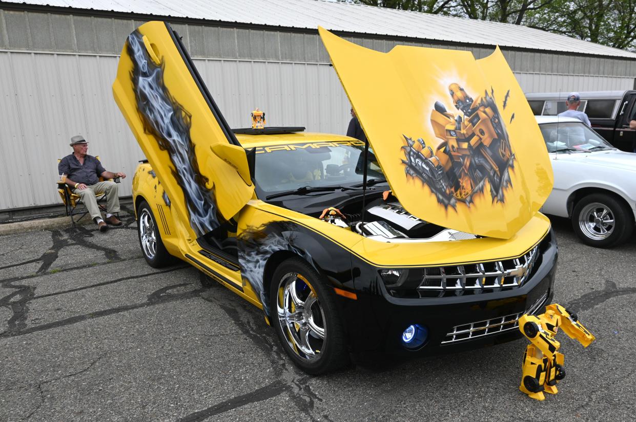 Expect to see unusual vehicle like this Transformer at the Saturday and Sunday Swap Meet and Car Show at the Branch County fairgrounds.