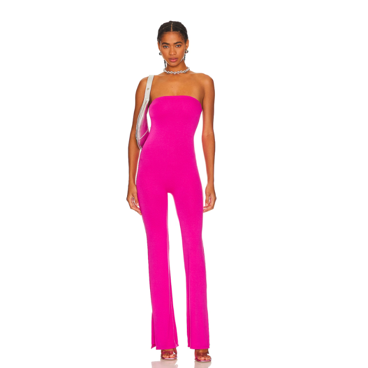 <p><a href="https://go.redirectingat.com?id=74968X1596630&url=https%3A%2F%2Fwww.revolve.com%2Fafrm-x-revolve-essential-hatty-jumpsuit-in-knock-out-pink%2Fdp%2FAFFM-WC10%2F&sref=https%3A%2F%2F" rel="nofollow noopener" target="_blank" data-ylk="slk:Shop Now;elm:context_link;itc:0;sec:content-canvas" class="link rapid-noclick-resp">Shop Now</a></p><p>Essential Hatty Jumpsuit</p><p>revolve.com</p><p>$64.00</p>