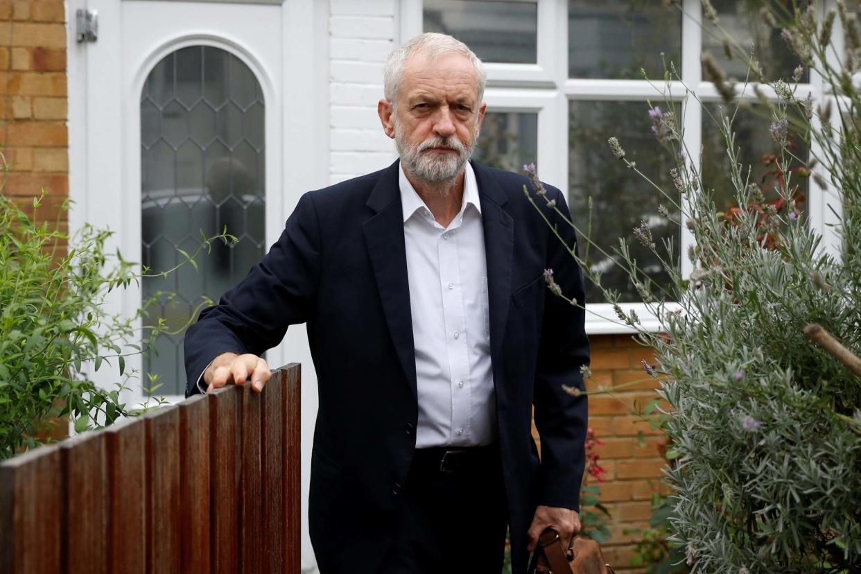 Labour party leader Jeremy Corbyn has been hit by a fresh bout of infighting: REUTERS