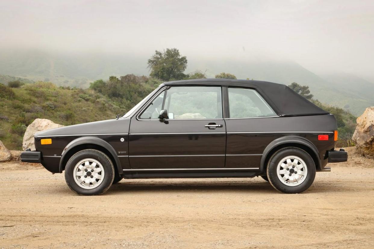 1984 volkswagen rabbit convertible wolfsburg edition 5 speed