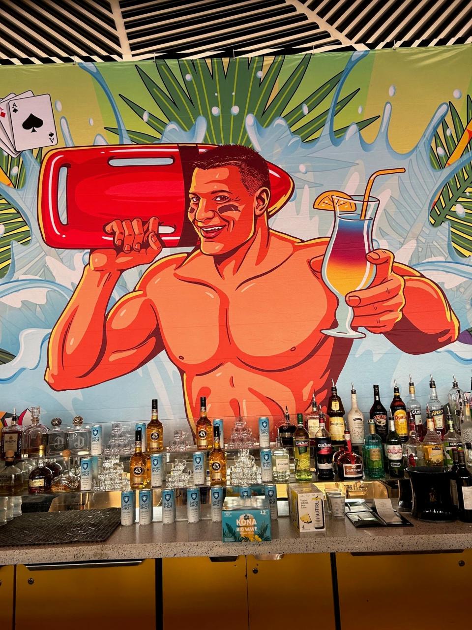 Gronk Beach 2024 bar