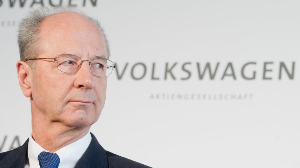 VW-Aufsichtsratschef Hans Dieter Pötsch.