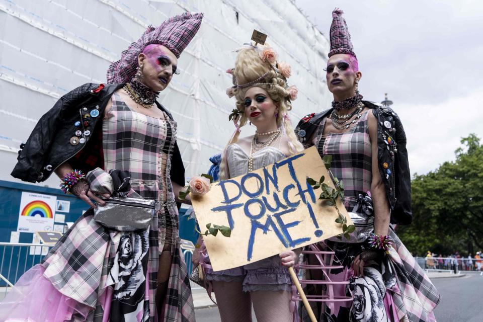 London's Pride Parade, 2019 (AFP/Getty Images)