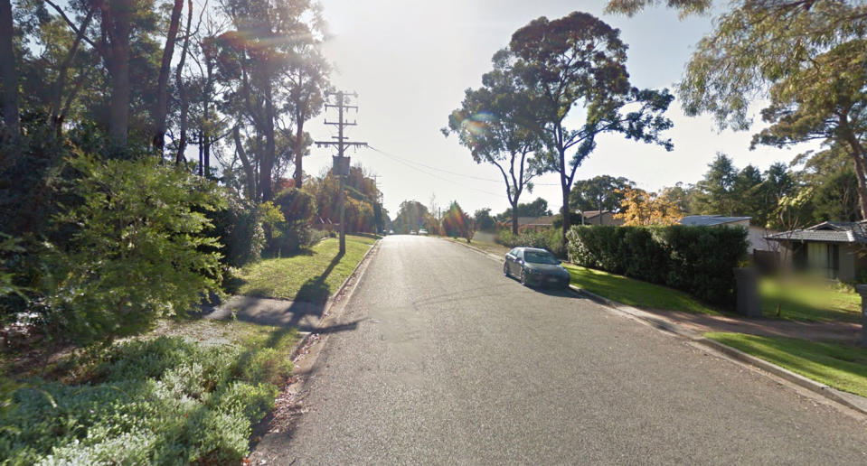 Orient Street, Willow Vale is pictured from Google street view. Joanna Latoszek was reported missing near here on Saturday afternoon. She was found in Colo Vale on Monday.