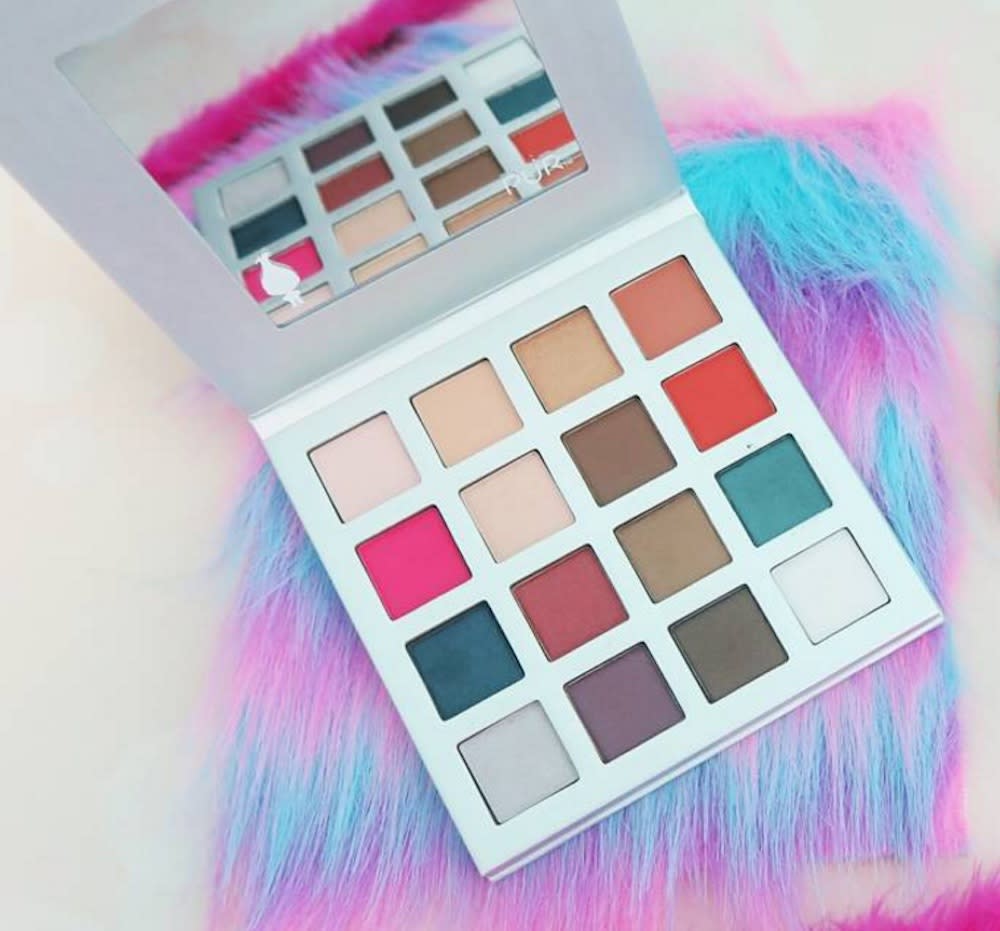 Pur Cosmetics is coming out with a colorful “Trolls” eyeshadow palette