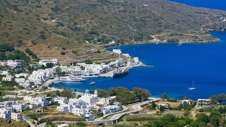 Amorgos Island in Greece, where Calibet disappeared while out walking on Tuesday - Marco Simoni/imageBROKER/Shutterstock