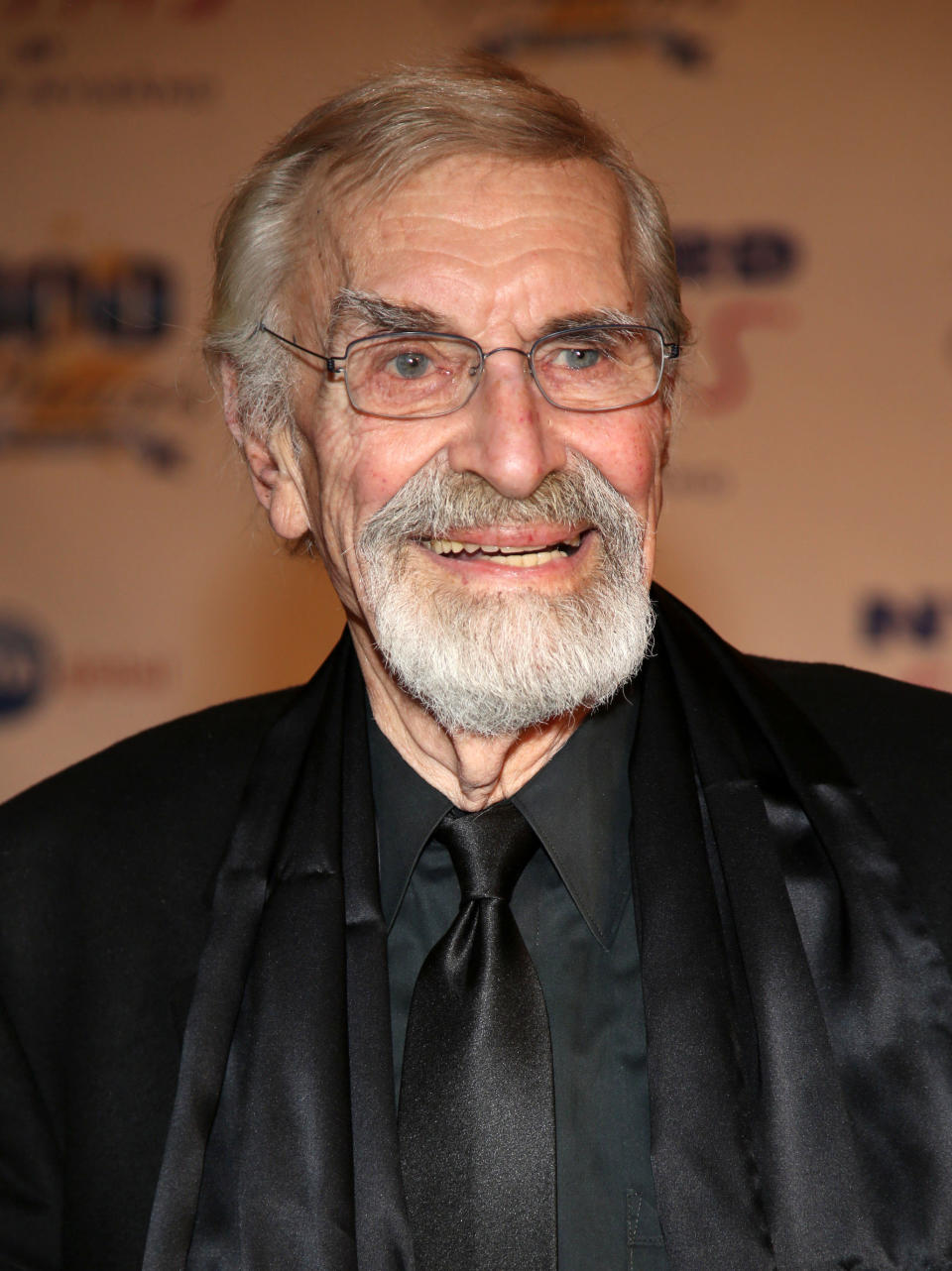 Martin Landau arrives at the 24th Night of 100 Stars Oscars Viewing Gala at The Beverly Hills Hotel on Sunday, March 2, 2014 in Beverly Hills, Calif. (Photo by Annie I. Bang /Invision/AP)