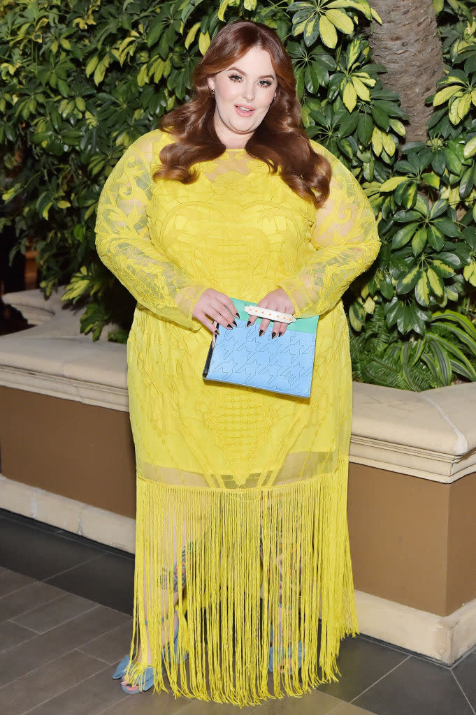Tess Holliday says she is in recovery for anorexia. (Image via Getty Images)