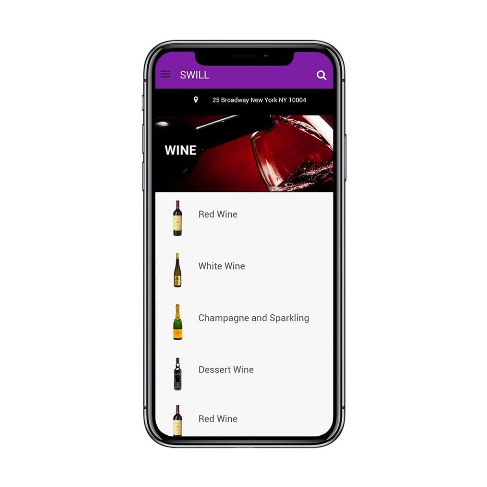 8) Swill Alcohol Delivery App