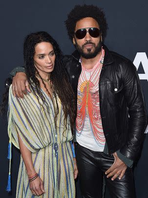 The name changed followed her divorce from Lenny Kravitz.