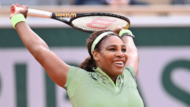 PHOTO: Serena Williams competes in the French Open Tennis Tournament in Paris, June 2, 2021. (Anadolu Agency via Getty Images, FILE)