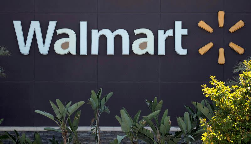 FILE PHOTO: Walmart logo