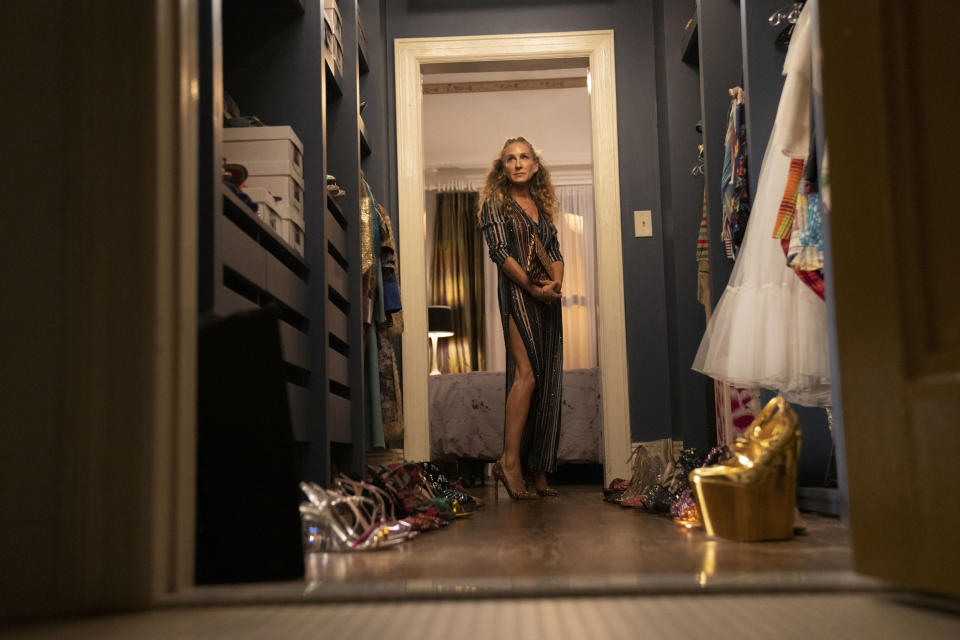 Closet space was always critical for Carrie in 