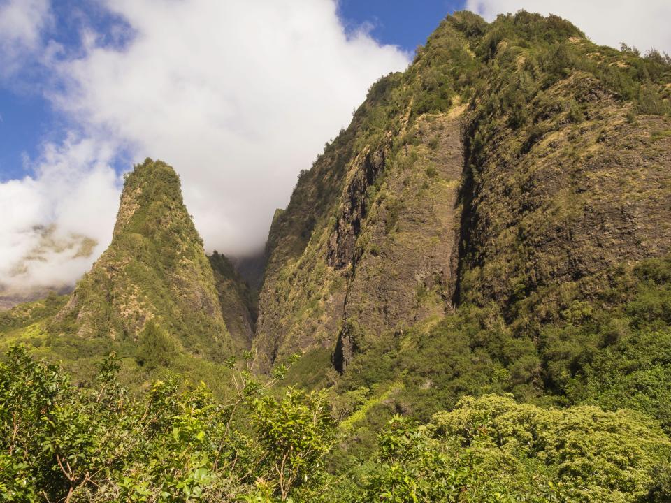 The Iao Valley in maui hawaii