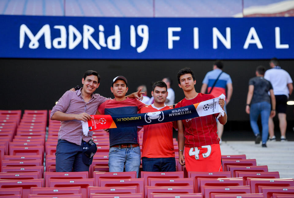 In pictures: All the best snaps from the Champions League final between Tottenham and Liverpool