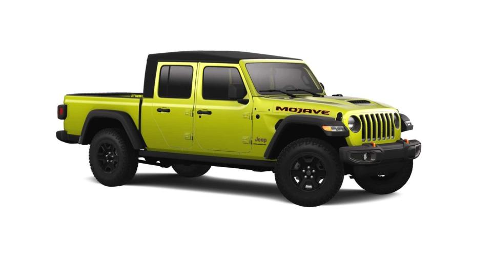 jeep gladiator 2023 mojave high velocity yellow