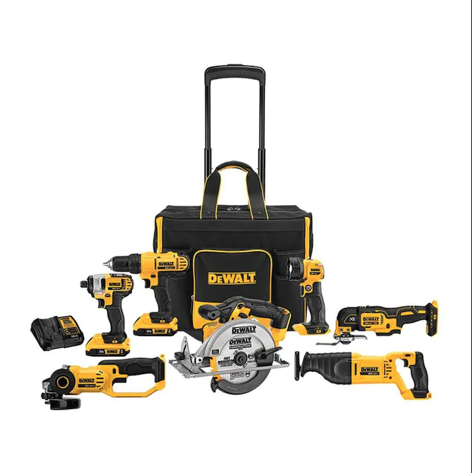 Black Friday 2020: DeWalt 7-tool kit makes a great buy for any homeowner.