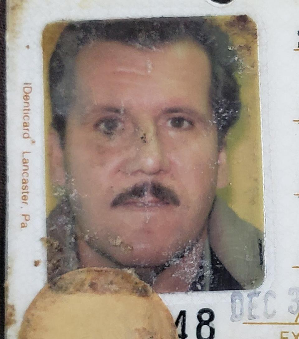 Jack Leroy Scott as seen in this employee identification card from 1980s.  He worked in the stables at the Philadelphia Race Track in Bensalem.