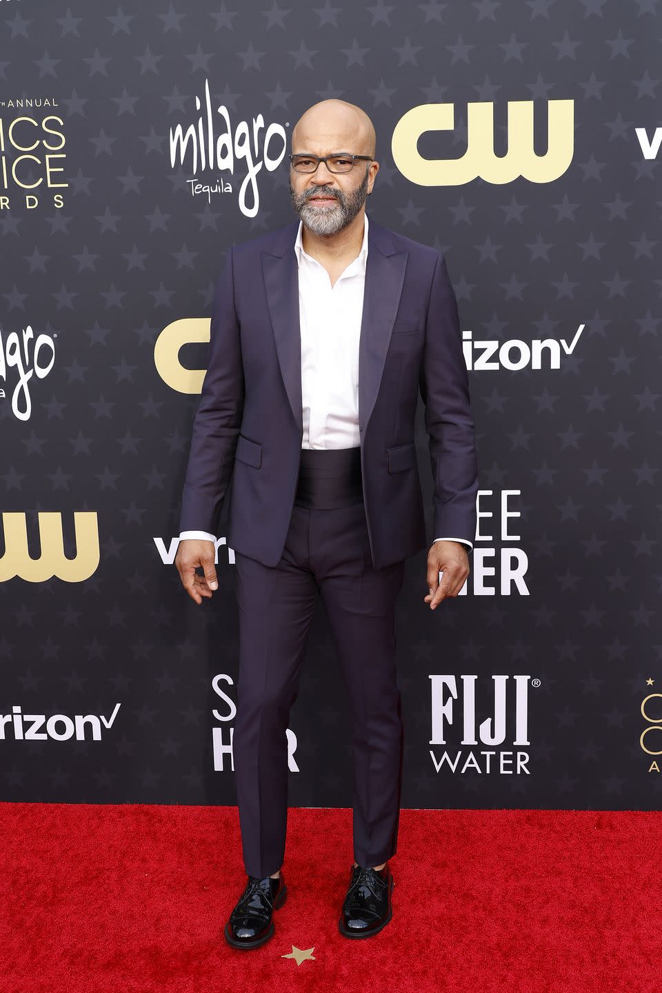 santa monica, california january 14 jeffrey wright attends the 29th annual critics choice awards at barker hangar on january 14, 2024 in santa monica, california photo by frazer harrisongetty images