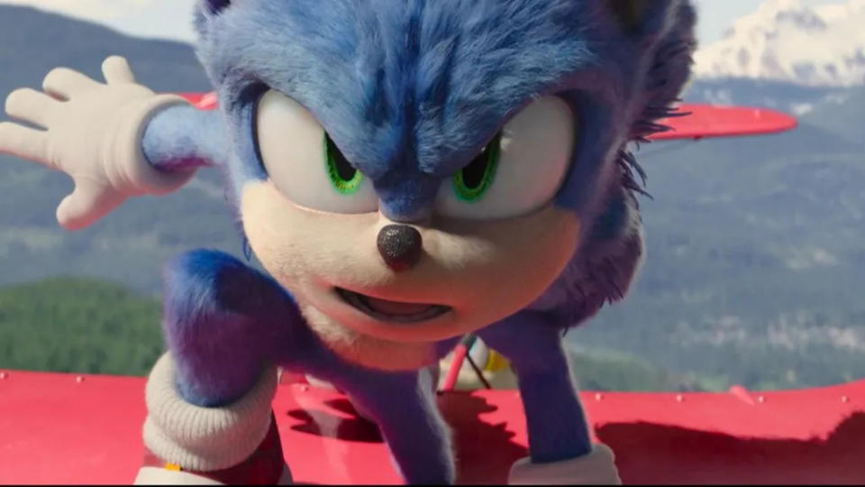 Sucesso dos primeiros filmes do Sonic fizeram o estúdio acelerar a sequ~encia (Imagem: Divulgação/Paramount Pictures)