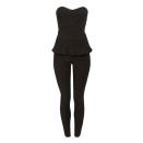 <b><a href="http://www.newlook.com/shop/womens/dresses/black-strapless-peplum-jumpsuit_265224101?extcam=AFF_AFW_Comparison+Engine_http://shop.instyle.co.uk/search.php?press=1" rel="nofollow noopener" target="_blank" data-ylk="slk:Black Strapless Peplum Jumpsuit - £14 – New Look;elm:context_link;itc:0;sec:content-canvas" class="link ">Black Strapless Peplum Jumpsuit - £14 – New Look</a><br></b><br>Not one for the faint-hearted, team this fitted jumpsuit with neon accessories to brighten up your wardrobe.