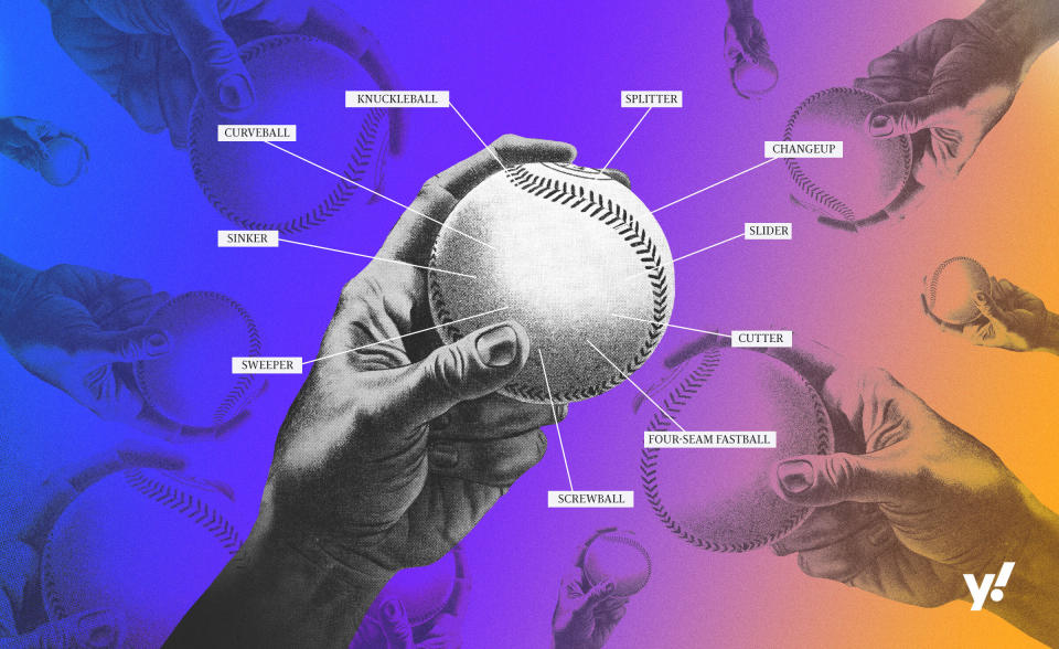 Advancements in pitch design have led to MLB arsenals more tailored to each pitcher's individual capabilities (Amber Matsumoto/Yahoo Sports).