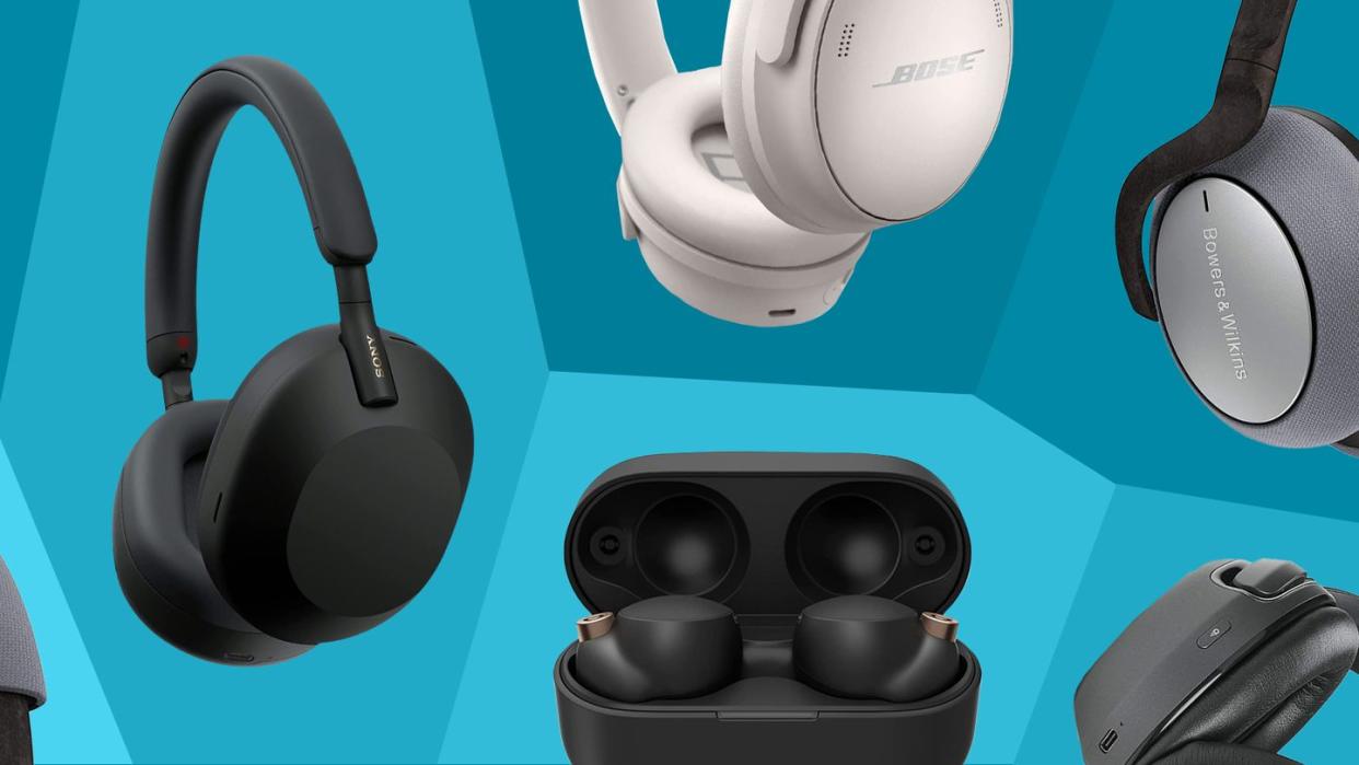 sony bose bowers and wilkins jbl and soundcore noise canceling headphones