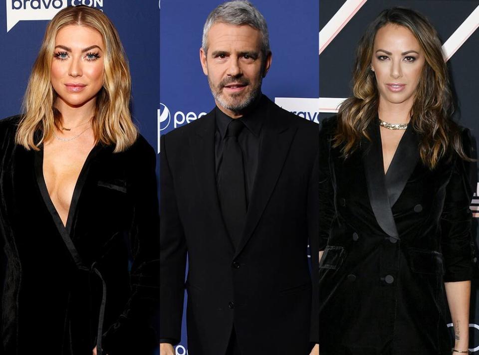 Andy Cohen, Stassi Schroeder, Kristen Doute