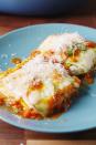 <p>Say "Arrivederci!" to carbs!</p><p>Get the recipe from <a rel="nofollow noopener" href="https://www.delish.com/cooking/recipe-ideas/recipes/a48392/zucchini-ravioli-recipe/" target="_blank" data-ylk="slk:Delish;elm:context_link;itc:0;sec:content-canvas" class="link ">Delish</a>.</p>