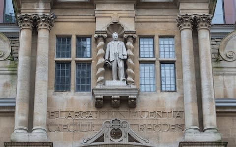 The scandal recalls the campaign to remove Cecil Rhodes' statue from Oxford University - Credit: Eddie Mulholland